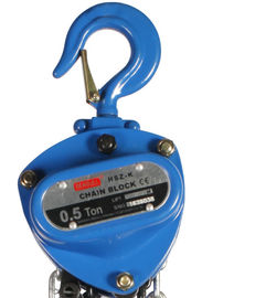 0.5 Ton Hand Lifting Equipment Manual Chain Block With Asbestos - Free Brake Discs
