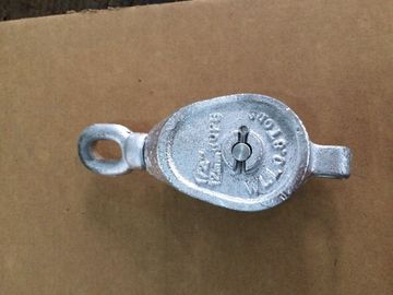 Eye Type Snatch Block Pulley With Single / Double / Triple Sheave Transport