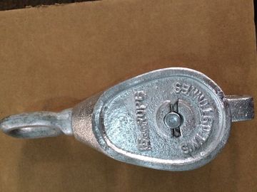 Eye Type Snatch Block Pulley With Single / Double / Triple Sheave Transport