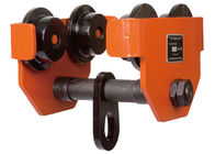TP 0.5 Ton Steel Forged Electric Hoist Trolley , Factory Warehouse Lifting Beam Trolley