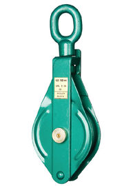 Durable Single Sheave Block Pulley , Eye Type Heavy Duty Snatch Block